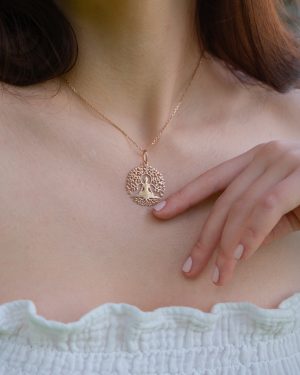 Підвіс Дерево спокою круглий ажурний 2,5 см ZARUTSKY